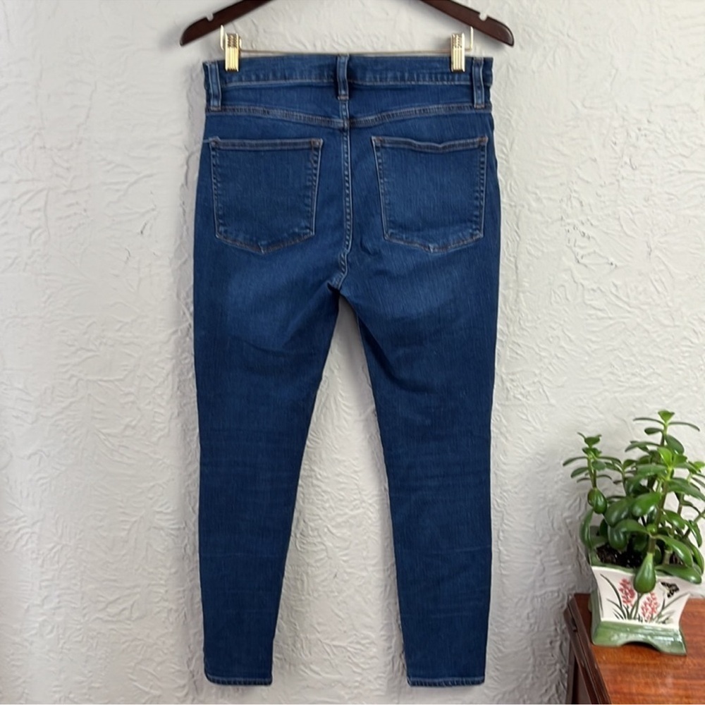 J Crew Button Fly High Rise Skinny Jeans Excellent Size 29 - Picture 4 of 9